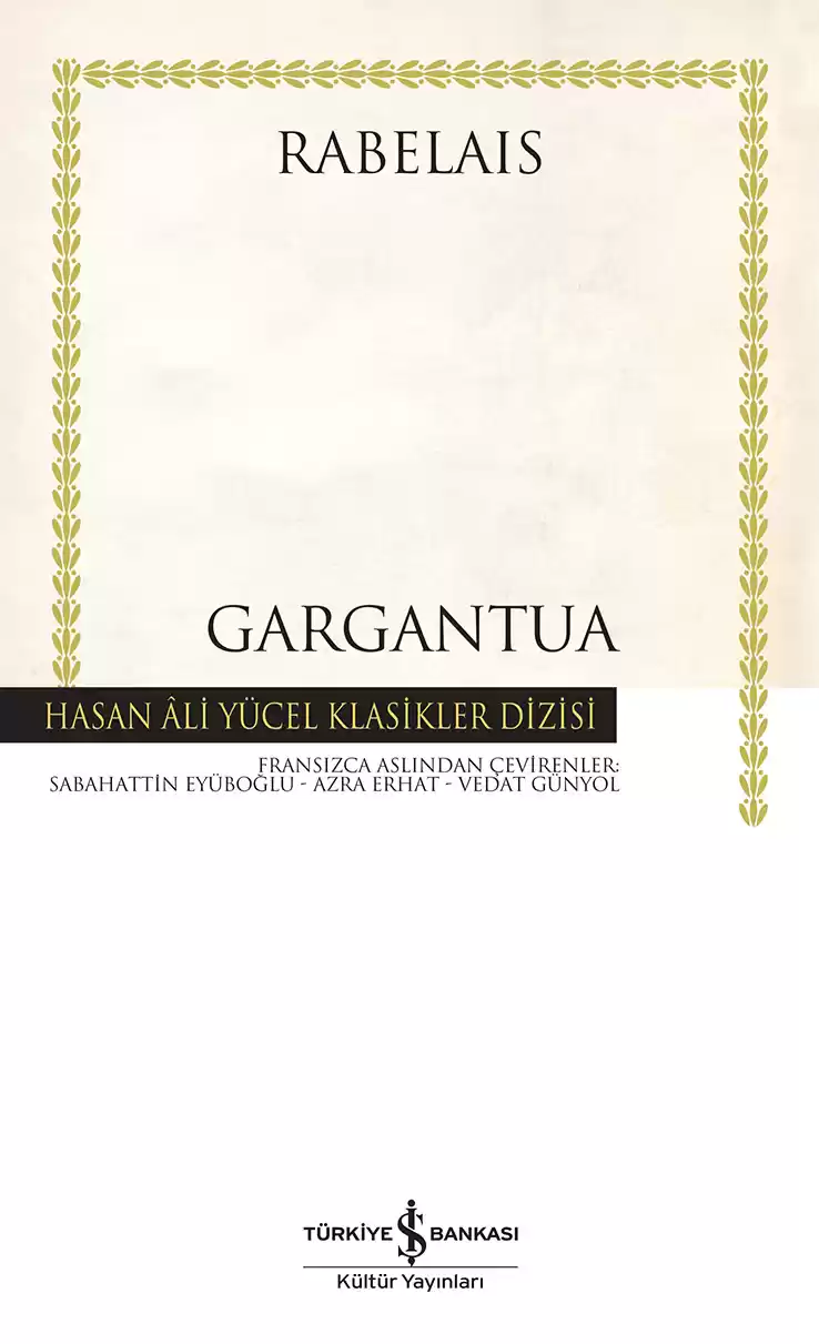 Gargantua – Ciltli