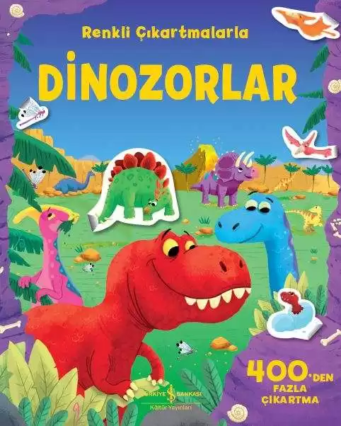 Dinozorlar – Renkli Çıkartmalarla