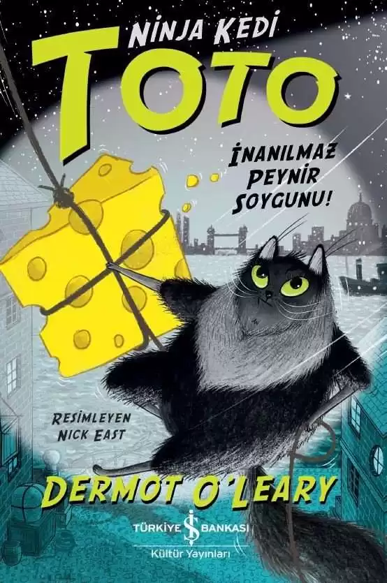 Ninja Kedi Toto – İnanılmaz Peynir Soygunu!